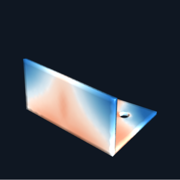 L-bracket Modal Advisor sample