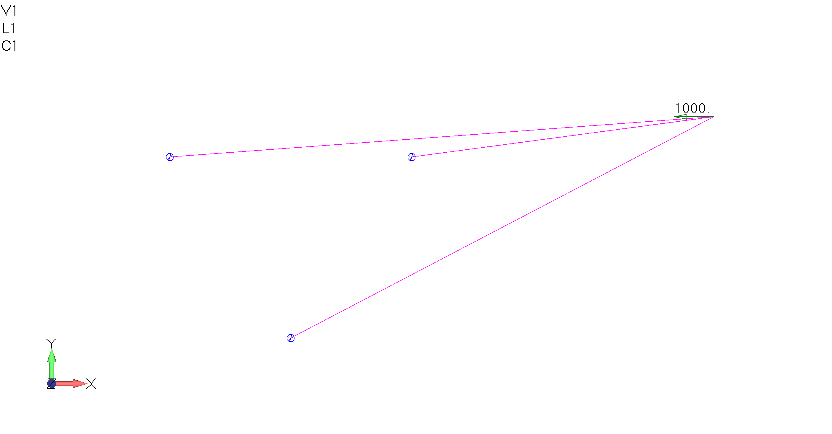 Finite element representation of problem statement